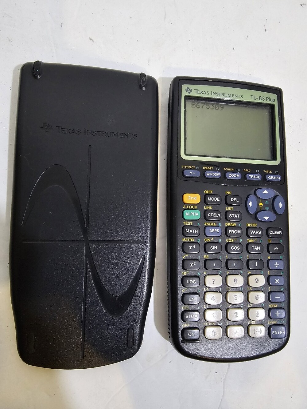 Texas Instruments TI 83 Plus Graphing Calculator - Tested